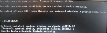 Jak opravit Windows XP