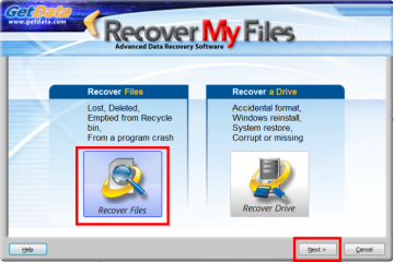 Jak zachránit smazané soubory - Recover My Files